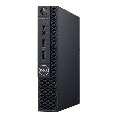 Компьютер DELL Optiplex 3070, Intel Core i3 9100T, DDR4 8Гб, 256Гб(SSD), Intel UHD Graphics 630, Windows 10 Professional, черный [3070-4739]