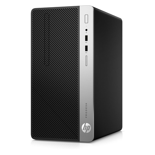 Компьютер HP ProDesk 400 G6, Intel Core i3 9100, DDR4 8Гб, 256Гб(SSD), Intel UHD Graphics 630, Windows 10 Professional, черный [7el67ea]