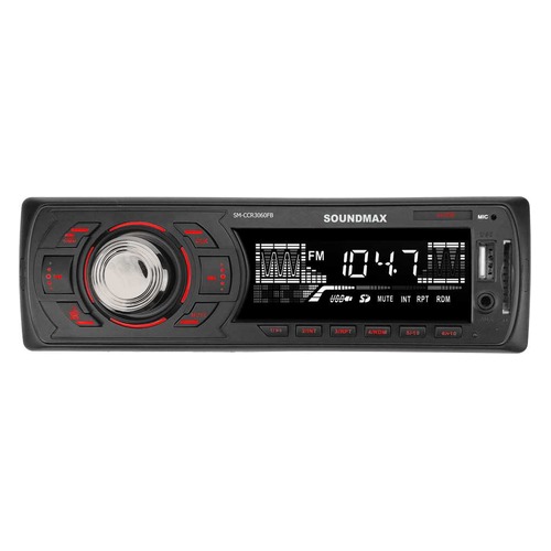 Автомагнитола SOUNDMAX SM-CCR3060FB, USB, SD/MMC