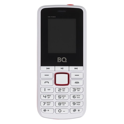 Мобильный телефон BQ One Power 1846, белый/красный