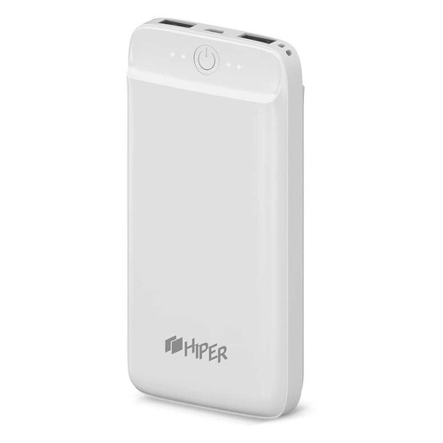 Внешний аккумулятор (Power Bank) HIPER SL20000, 20000мAч, белый