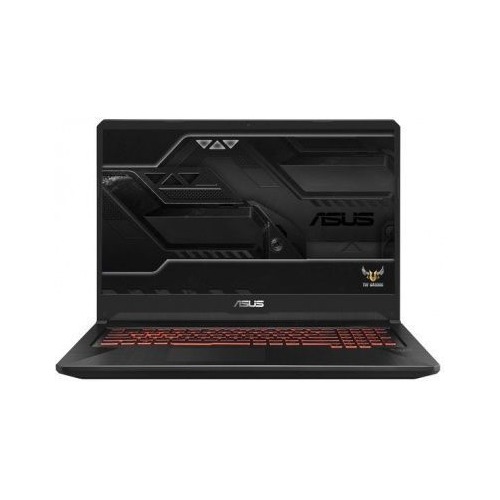 Ноутбук ASUS TUF Gaming FX705GD-EW187T, 17.3", IPS, Intel Core i5 8300H 2.3ГГц, 8Гб, 1000Гб, nVidia GeForce GTX 1050 - 2048 Мб, Windows 10, 90NR0112-M04330, черный