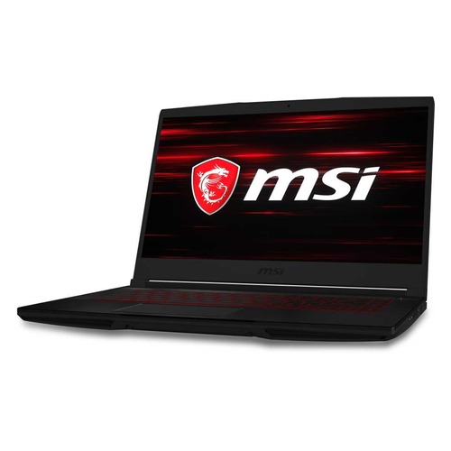 Ноутбук MSI GF63 Thin 9RCX-683XRU, 15.6", IPS, Intel Core i7 9750H 2.6ГГц, 8Гб, 256Гб SSD, nVidia GeForce GTX 1050 Ti - 4096 Мб, Free DOS, 9S7-16R312-683, черный