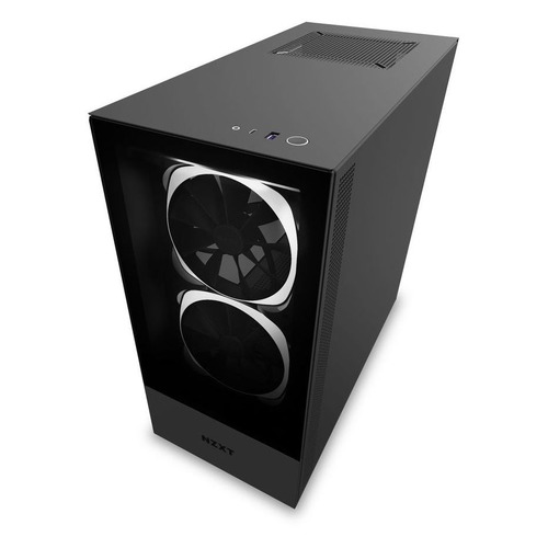 Корпус ATX NZXT H510 Elite CA-H510B-W1, Midi-Tower, без БП, черный