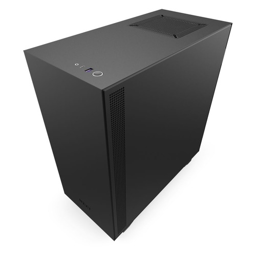 Корпус ATX NZXT H510i CA-H510i-BR, Midi-Tower, без БП, черный и красный