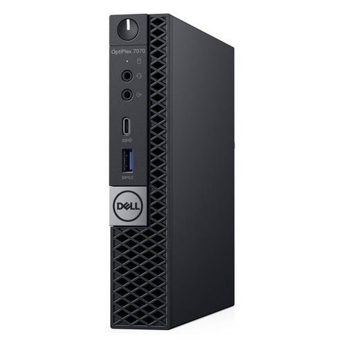 Компьютер DELL Optiplex 7070, Intel Core i5 9500, DDR4 8Гб, 256Гб(SSD), Intel UHD Graphics 630, Windows 10 Professional, черный [7070-6794]