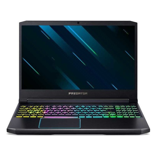 Ноутбук ACER Helios 300 PH315-52-55FN, 15.6", Intel Core i5 9300H 2.4ГГц, 8Гб, 512Гб SSD, nVidia GeForce GTX 1660 Ti - 6144 Мб, Linux, NH.Q53ER.01G, черный