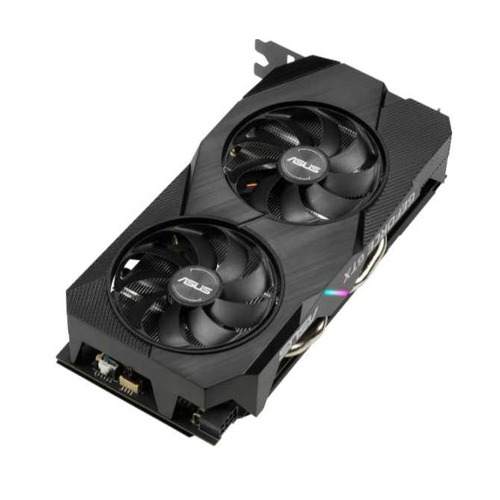 Видеокарта ASUS nVidia GeForce GTX 1660TI , DUAL-GTX1660TI-A6G-EVO, 6Гб, GDDR6, Ret