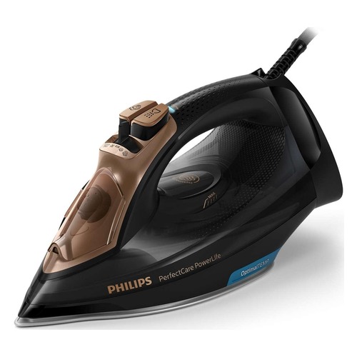 Утюг PHILIPS GC3929/64, 2400Вт, черный/ бронзовый