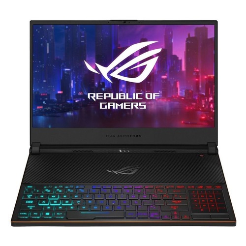 Ноутбук ASUS ROG GX531GXR-AZ062T, 15.6", IPS, Intel Core i7 9750H 2.6ГГц, 16Гб, 1Тб SSD, nVidia GeForce RTX 2080 MAX Q - 8192 Мб, Windows 10, 90NR02G1-M01180, черный