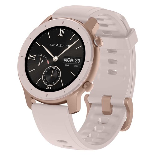 Смарт-часы XIAOMI Amazfit GTR, 42мм, 1.2", розовый / розовый