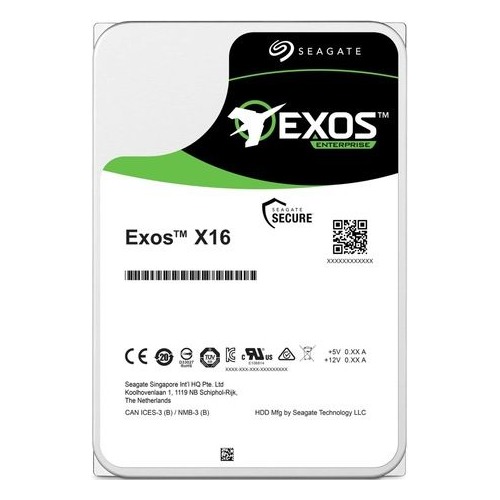 Жесткий диск SEAGATE Exos X16 ST14000NM001G, 14Тб, HDD, SATA III, 3.5"