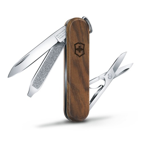 Складной нож VICTORINOX Classic Wood, 5 функций, 58мм, дерево