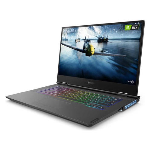 Ноутбук LENOVO Legion Y740-15IRHg, 15.6", IPS, Intel Core i7 9750H 2.6ГГц, 16Гб, 1000Гб, 512Гб SSD, nVidia GeForce RTX 2060 - 6144 Мб, Free DOS, 81UH003BRK, черный