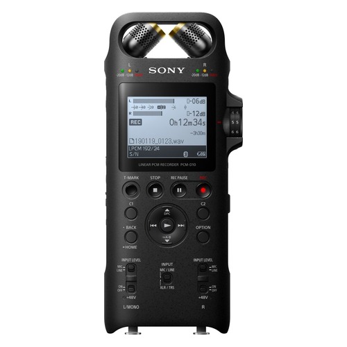 Диктофон SONY PCM-D10 16Гб, черный [pcmd10.e]