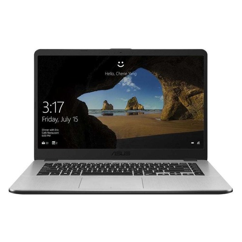 Ноутбук ASUS VivoBook X505ZA-BQ473T, 15.6", AMD Ryzen 3 2200U 2.5ГГц, 4Гб, 128Гб SSD, AMD Radeon Vega 3, Windows 10, 90NB0I12-M13550, темно-серый