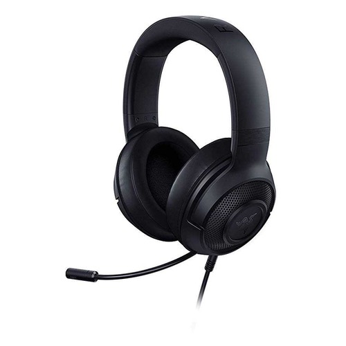 Гарнитура игровая RAZER Kraken X, для компьютера и игровых консолей, мониторы, черный [rz04-02890100-r3m1]