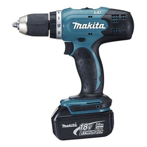 Дрель-шуруповерт MAKITA DDF453RFE, 3Ач, с двумя аккумуляторами