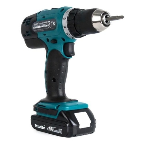 Дрель-шуруповерт MAKITA DDF453SYX4, с двумя аккумуляторами