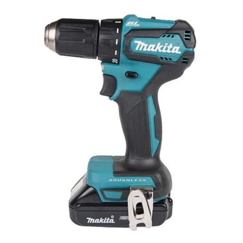 Дрель-шуруповерт MAKITA DDF483SYE, с двумя аккумуляторами