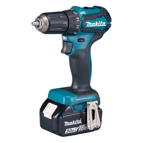 Дрель-шуруповерт MAKITA DDF483RFE, с двумя аккумуляторами