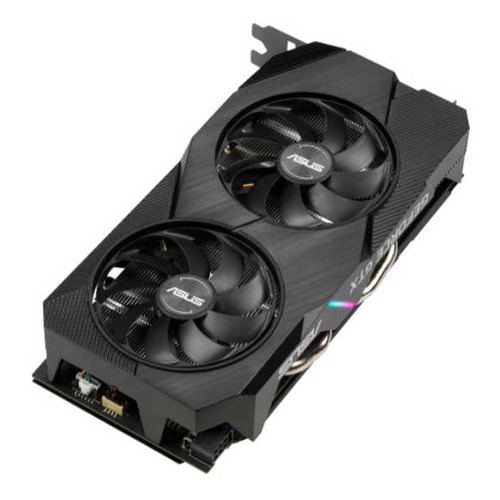 Видеокарта ASUS nVidia GeForce GTX 1660TI , DUAL-GTX1660TI-6G-EVO, 6Гб, GDDR6, Ret