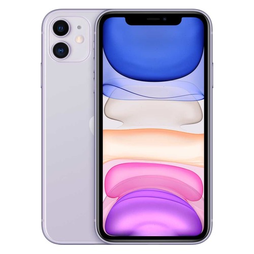 Смартфон APPLE iPhone 11 64Gb, MWLX2RU/A, пурпурный