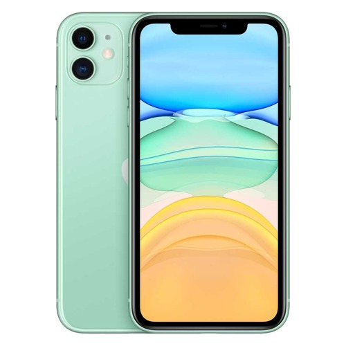 Смартфон APPLE iPhone 11 64Gb, MWLY2RU/A, зеленый