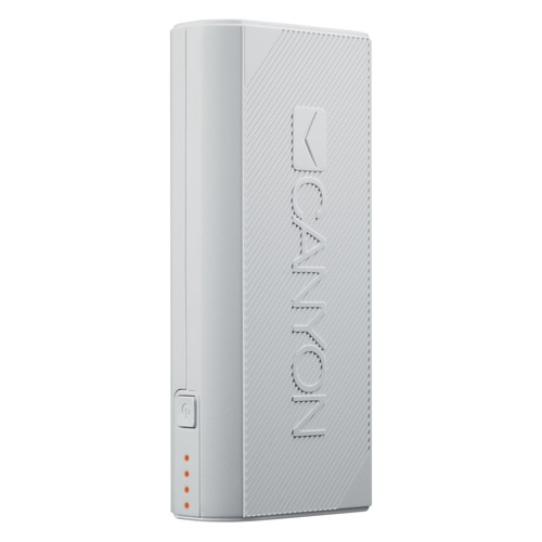 Внешний аккумулятор (Power Bank) CANYON CNE-CPBF44W, 4400мAч, белый [h2cnecpbf44w]