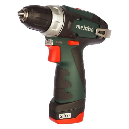 Дрель-шуруповерт METABO PowerMaxx BS, с двумя аккумуляторами [600080960]