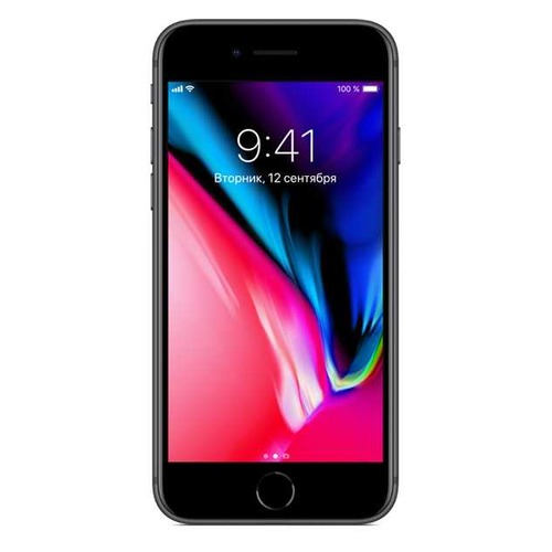 Смартфон APPLE iPhone 8 128Gb, MX162RU/A, серый космос