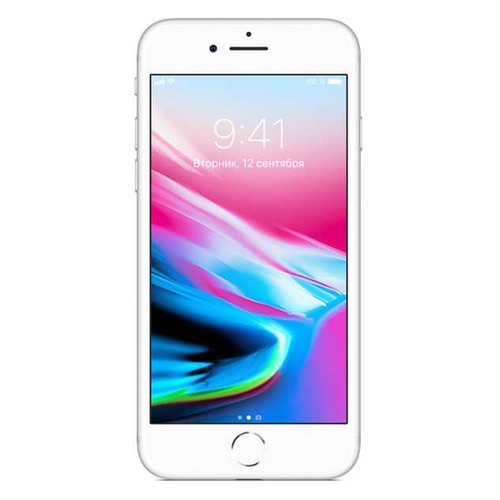 Смартфон APPLE iPhone 8 128Gb, MX172RU/A, серебристый