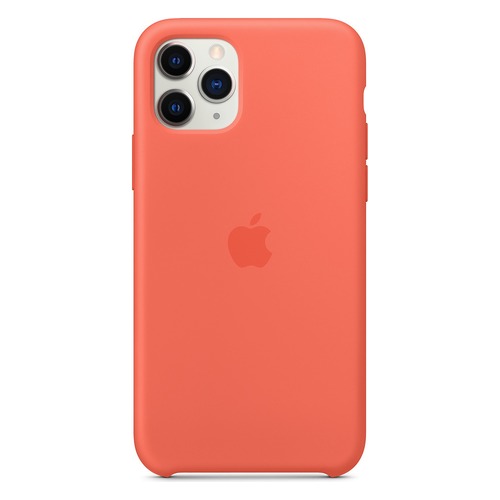 Чехол (клип-кейс) APPLE Silicone Case, для Apple iPhone 11 Pro, оранжевый [mwyq2zm/a]