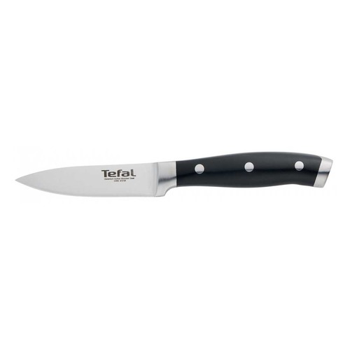 Нож Tefal K1410174 (2100109055) стальной для чистки овощей и фруктов лезв.90мм черный европодвес