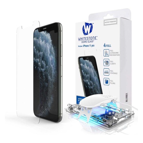 Защитное стекло для экрана Whitestone Dome для Apple iPhone 11 Pro, антиблик, 3D, 1 шт