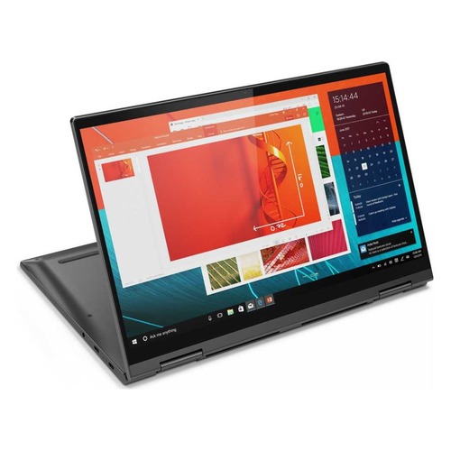 Ноутбук-трансформер LENOVO Yoga C740-14IML, 14", IPS, Intel Core i7 10710U 1.1ГГц, 16Гб, 1Тб SSD, Intel UHD Graphics , Windows 10, 81TC0082RU, серый