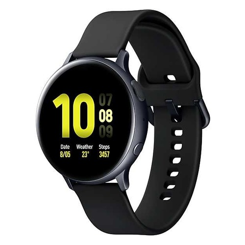 Смарт-часы SAMSUNG Galaxy Watch Active2, 44мм, 1.4", черный / черный [sm-r820nzkaser]