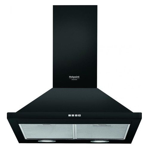 Вытяжка каминная Hotpoint-Ariston 7HHPN 6F AM AN антрацит управление: кнопочное (1 мотор)