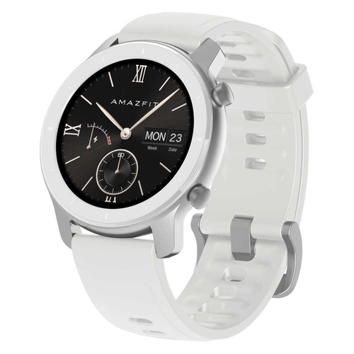Смарт-часы AMAZFIT GTR, 42мм, 1.2", белый / белый