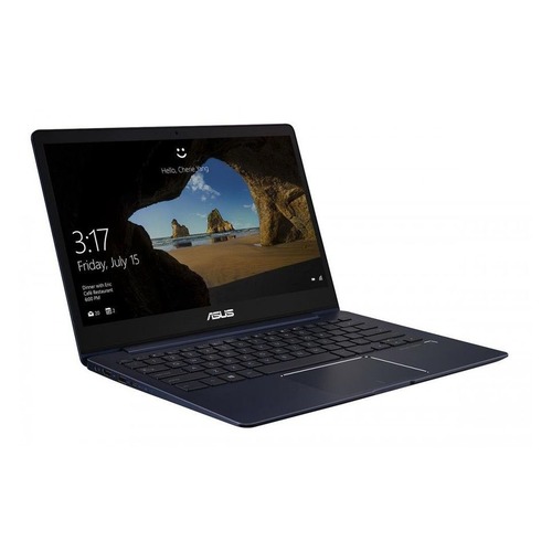 Ноутбук ASUS Zenbook UX331UN-EA065T, 13.3", IPS, Intel Core i5 8250U 1.6ГГц, 8Гб, 512Гб SSD, nVidia GeForce Mx150 - 2048 Мб, Windows 10, 90NB0GY1-M04250, синий