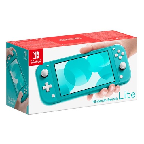 Игровая консоль NINTENDO Switch Lite бирюзовый