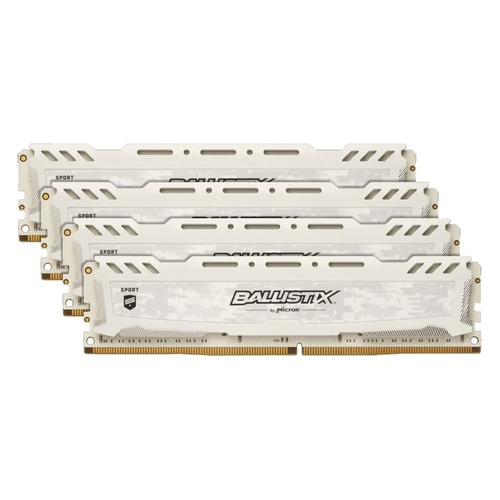 Модуль памяти CRUCIAL Ballistix Sport LT W BLS4K8G4D240FSCK DDR4 - 4x 8Гб 2400, DIMM, Ret