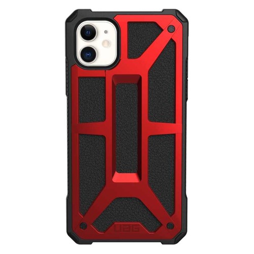 Чехол (клип-кейс) UAG Monarch, для Apple iPhone 11, красный/черный [111711119494]