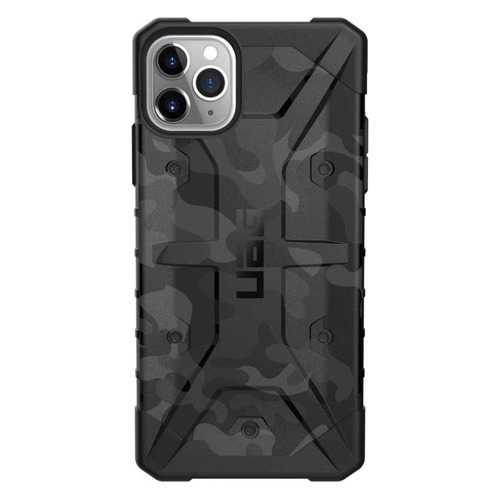 Чехол (клип-кейс) UAG Pathfinder, для Apple iPhone 11 Pro Max, черный/камуфляж [111727114061]