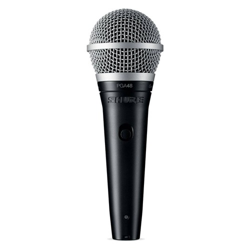 Микрофон Shure PGA48-QTR-E, черный/серебристый