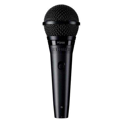 Микрофон Shure PGA58-QTR-E, черный