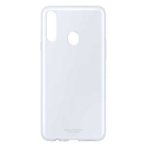 Чехол (клип-кейс) SAMSUNG Clear Cover, для Samsung Galaxy A20s, прозрачный [ef-qa207ttegru]