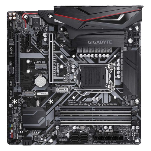 Материнская плата GIGABYTE Z390 M GAMING, LGA 1151v2, Intel Z390, mATX, Ret