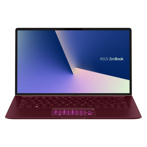 Ноутбук ASUS Zenbook UX333FN-A4176T, 13.3", Intel Core i7 8565U 1.8ГГц, 8Гб, 256Гб SSD, nVidia GeForce Mx150 - 2048 Мб, Windows 10, 90NB0JW6-M04100, бордовый