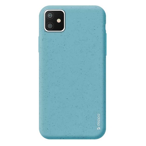 Чехол (клип-кейс) DEPPA Eco Case, для Apple iPhone 11, голубой [87282]